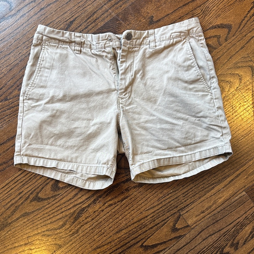 Bonobos Men's Tan Flat Front Shorts